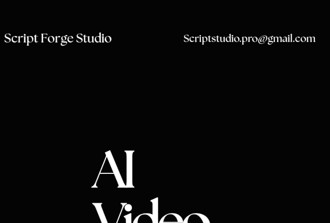 write cinematic ai video scripts for youtube and instagram reels